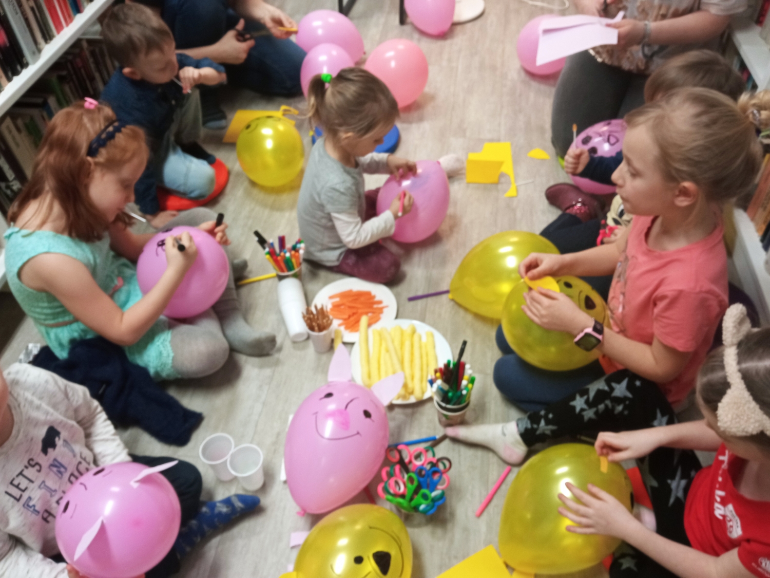 Urodziny Kubusia Puchatka w bibliotece
