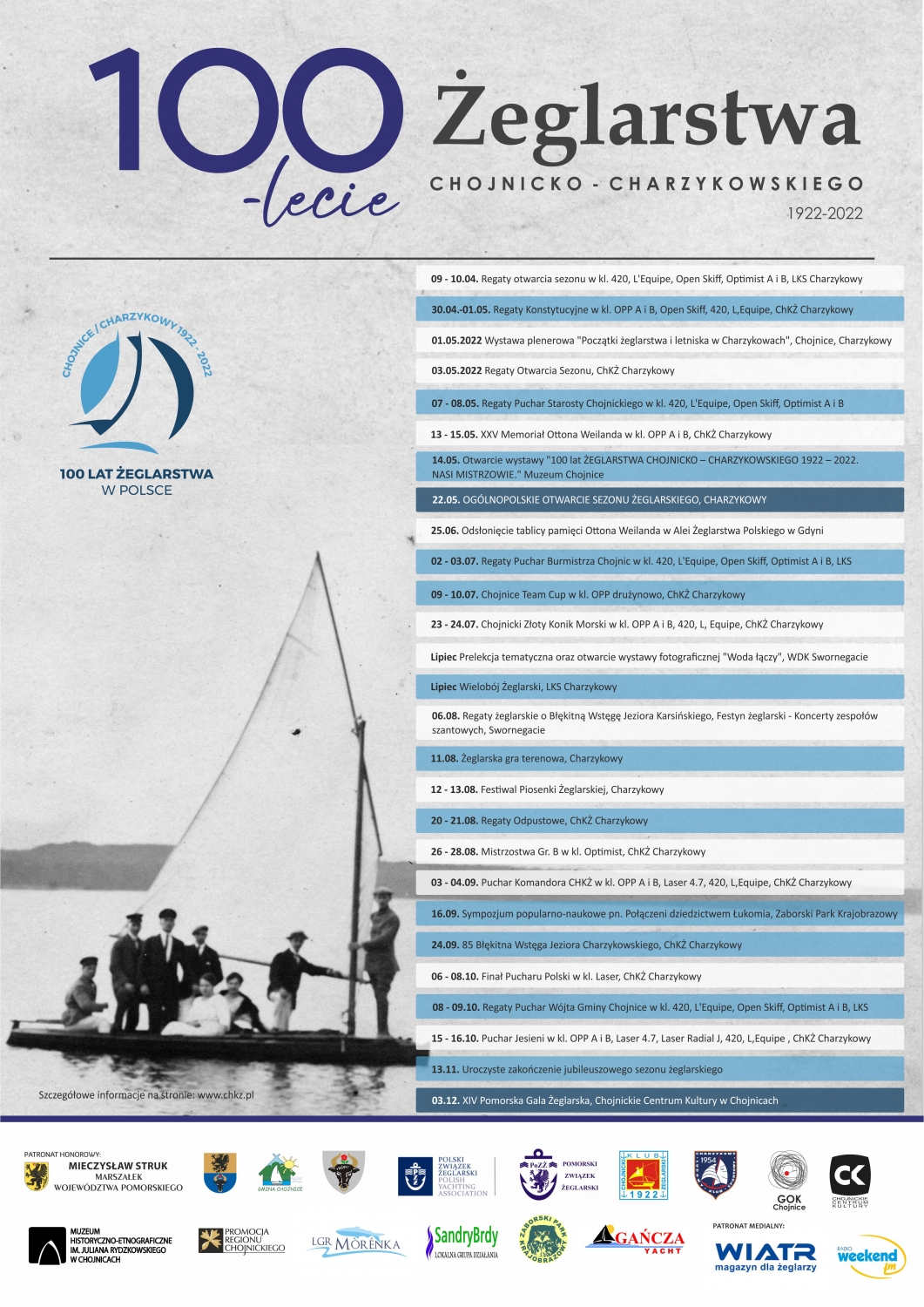 100-lecie żeglarstwa chojnicko-charzykowskiego