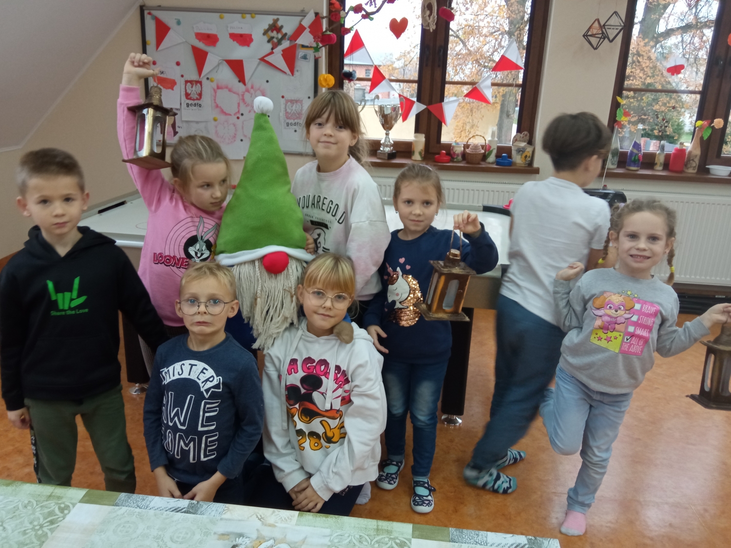SKRZAT I LAMPIONY ZROBIONE
