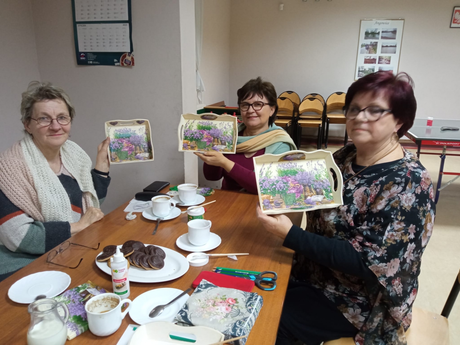 Decoupage na drewnie