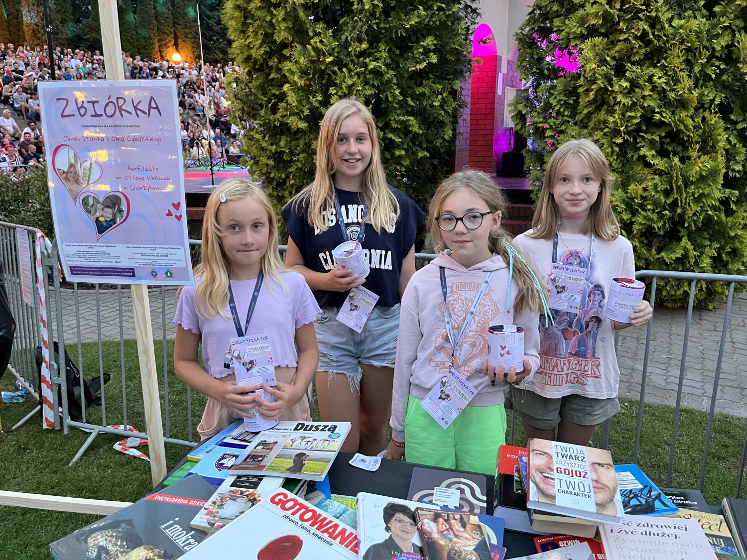 Charytatywny kiermasz książek podczas XXVI Festiwalu Piosenki Żeglarskiej w Charzykowach