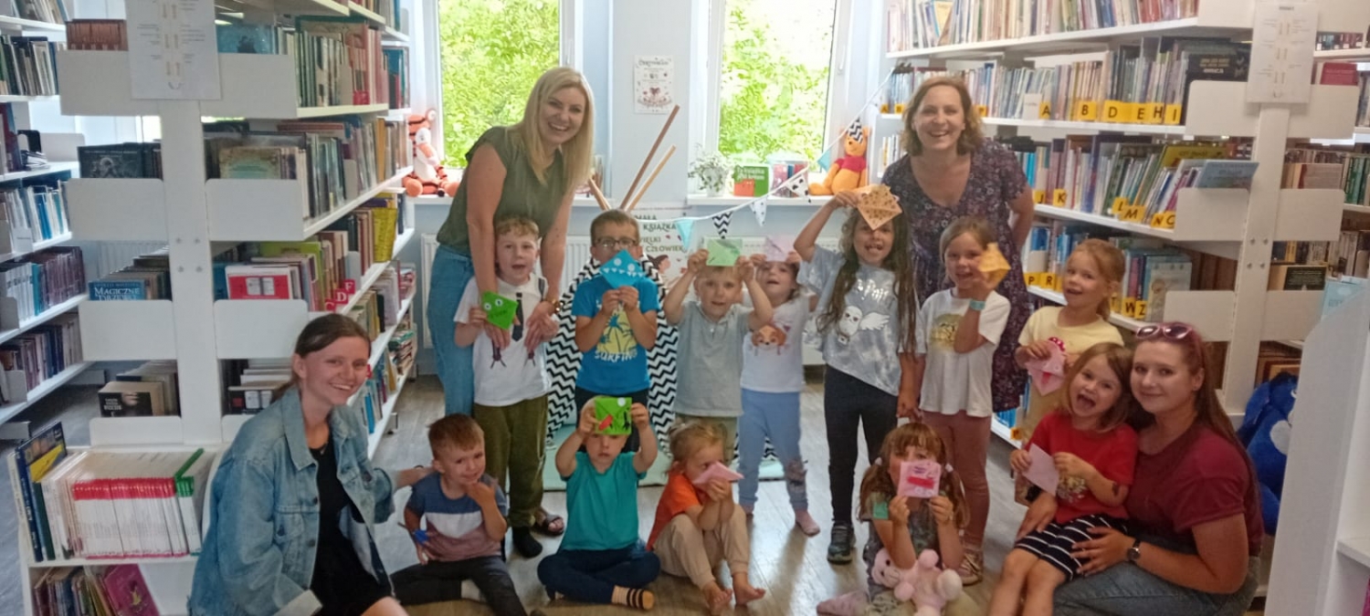 Odwiedziny przedszkolaków z Wiśniowego Sadu
