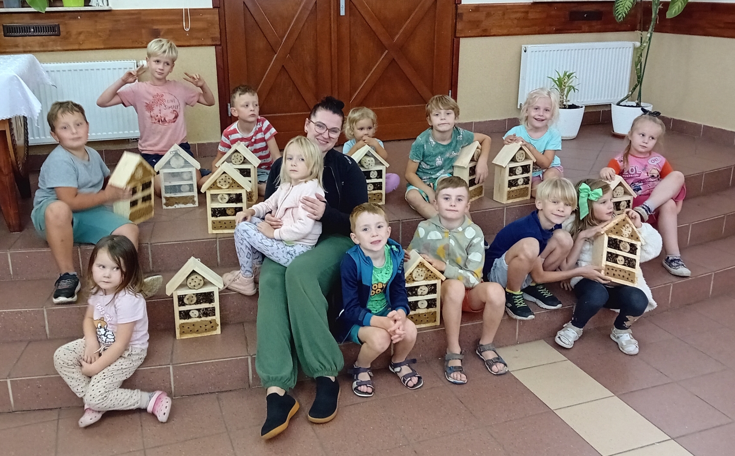 Warsztaty tworzenia domków dla zapylaczy