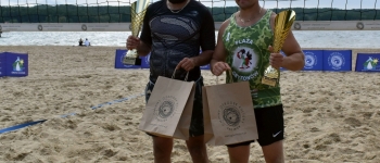 Więcek i Polaczek najlepsi na plaży w Charzykowach