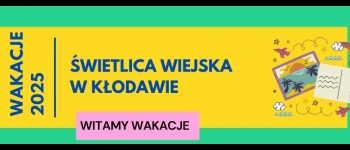 Plan na wakacje – zapraszamy! 